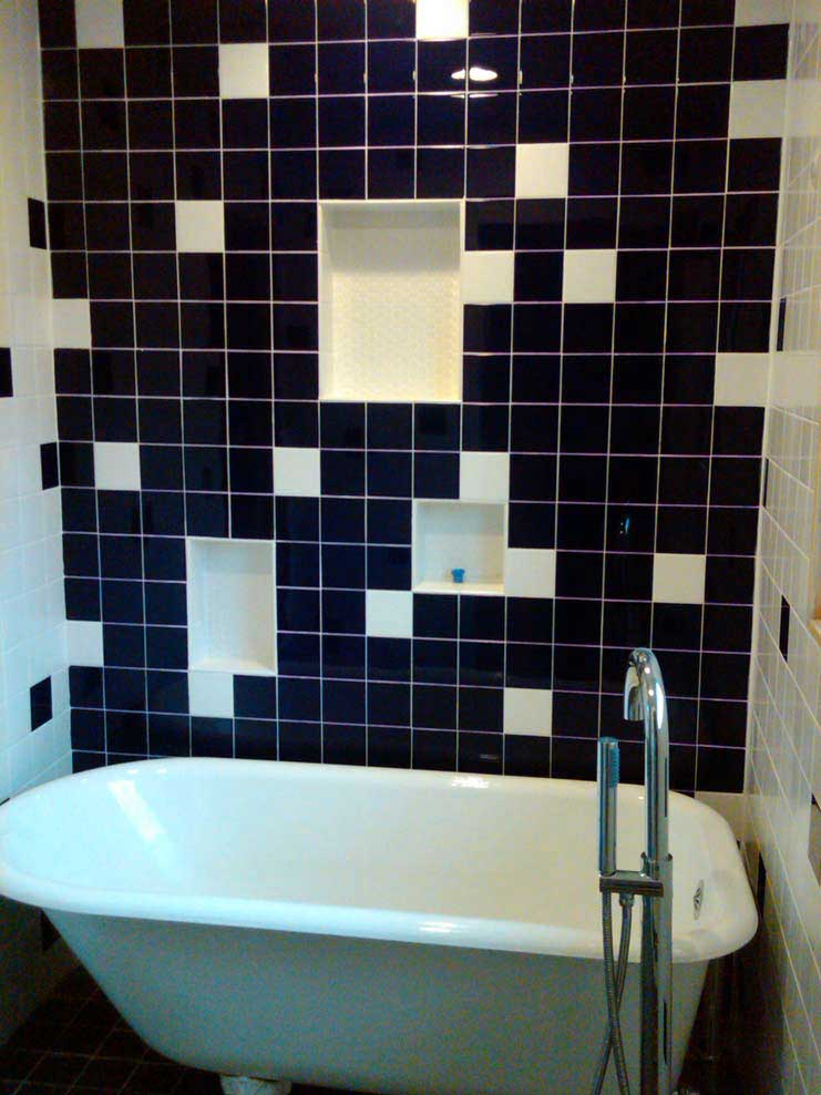 Bathroom backsplash — Flooring in Winchester, VA