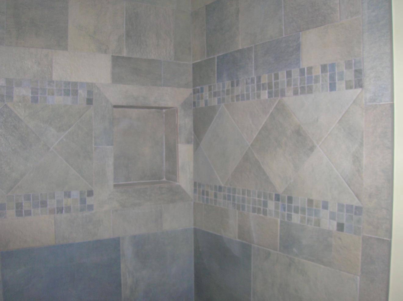 shower tile project-flooring in winchester, va