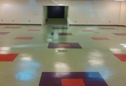 Colorful Vinyl Floor — Flooring in Winchester, VA