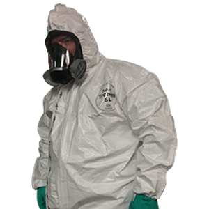 Man in protective suit - Environmental Services in Wichita, KS