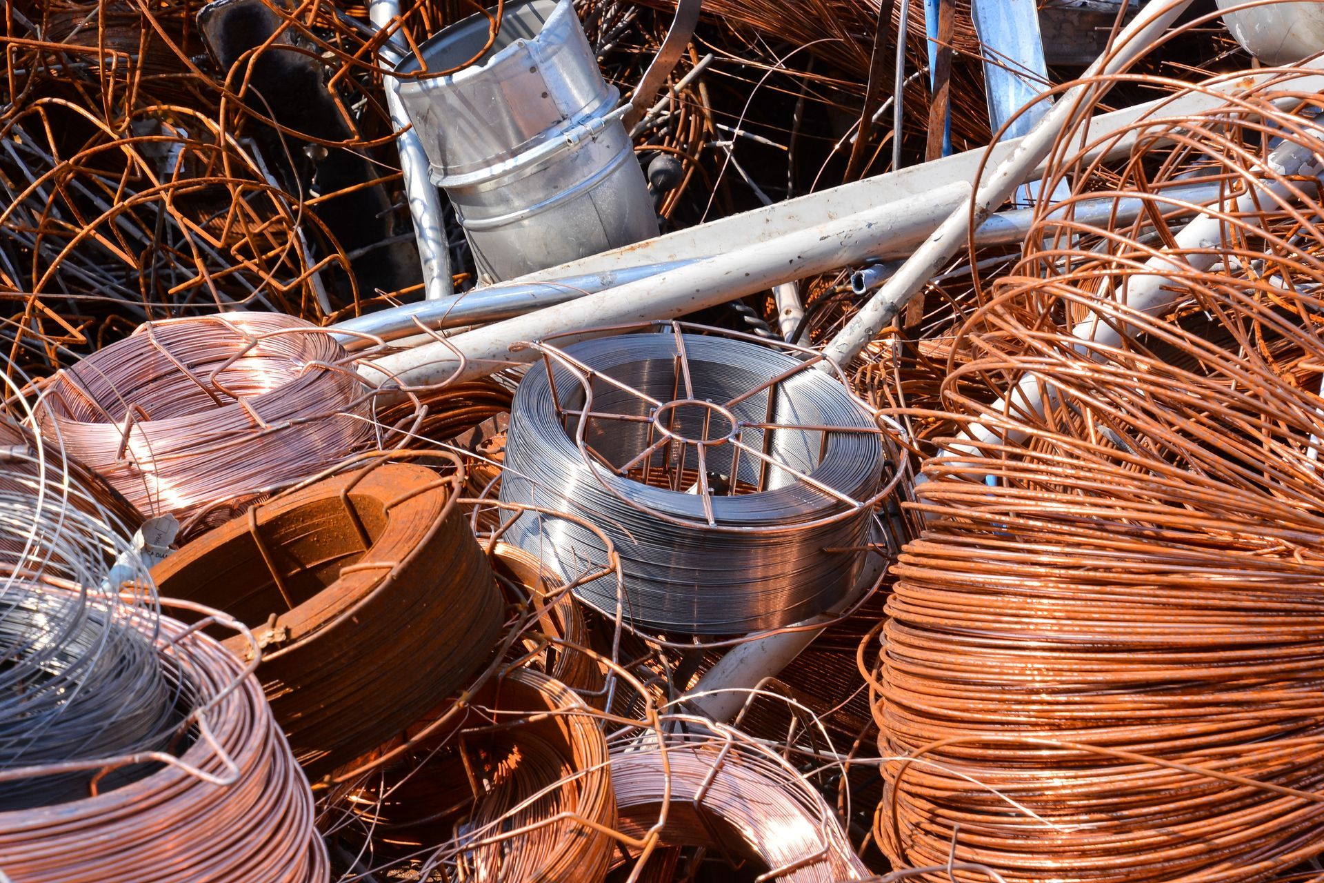 Metal ready for recycling