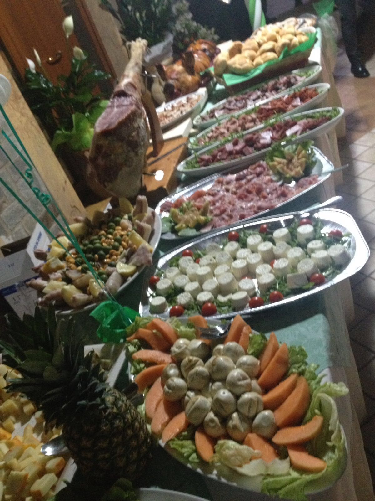 antiopasti buffet matrimonio