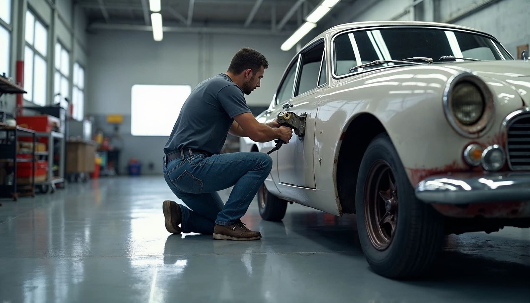 car Paintless Dent Removal service