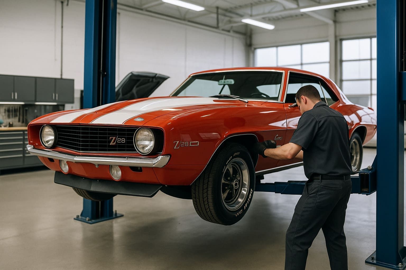 car Frame Straightening service