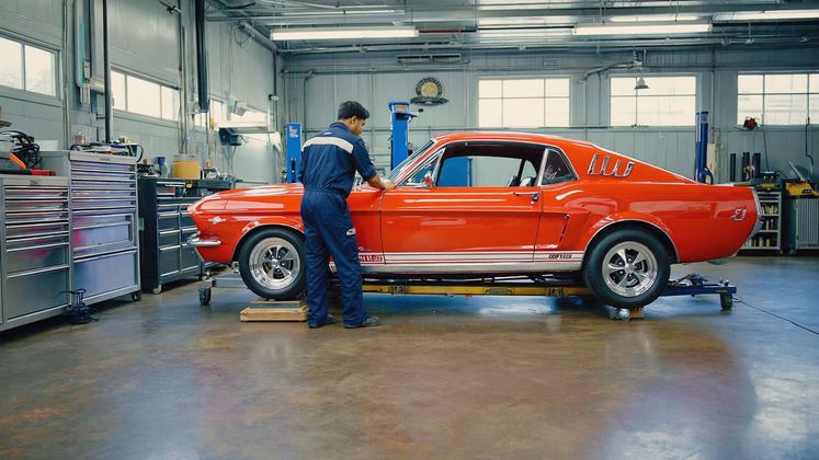 classic car rust removal and refinishing