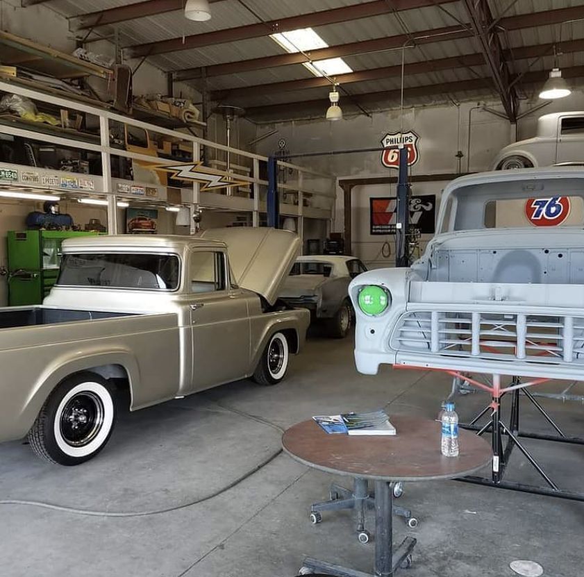 classic car frame straightening