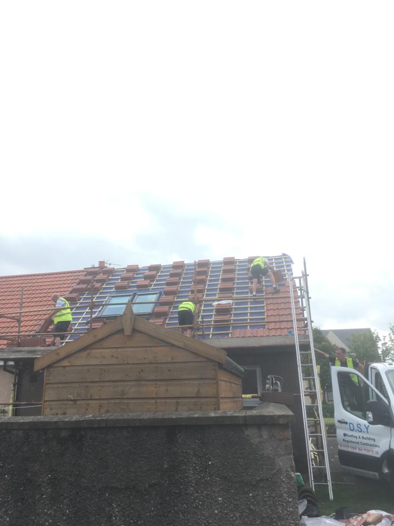 roof tiling