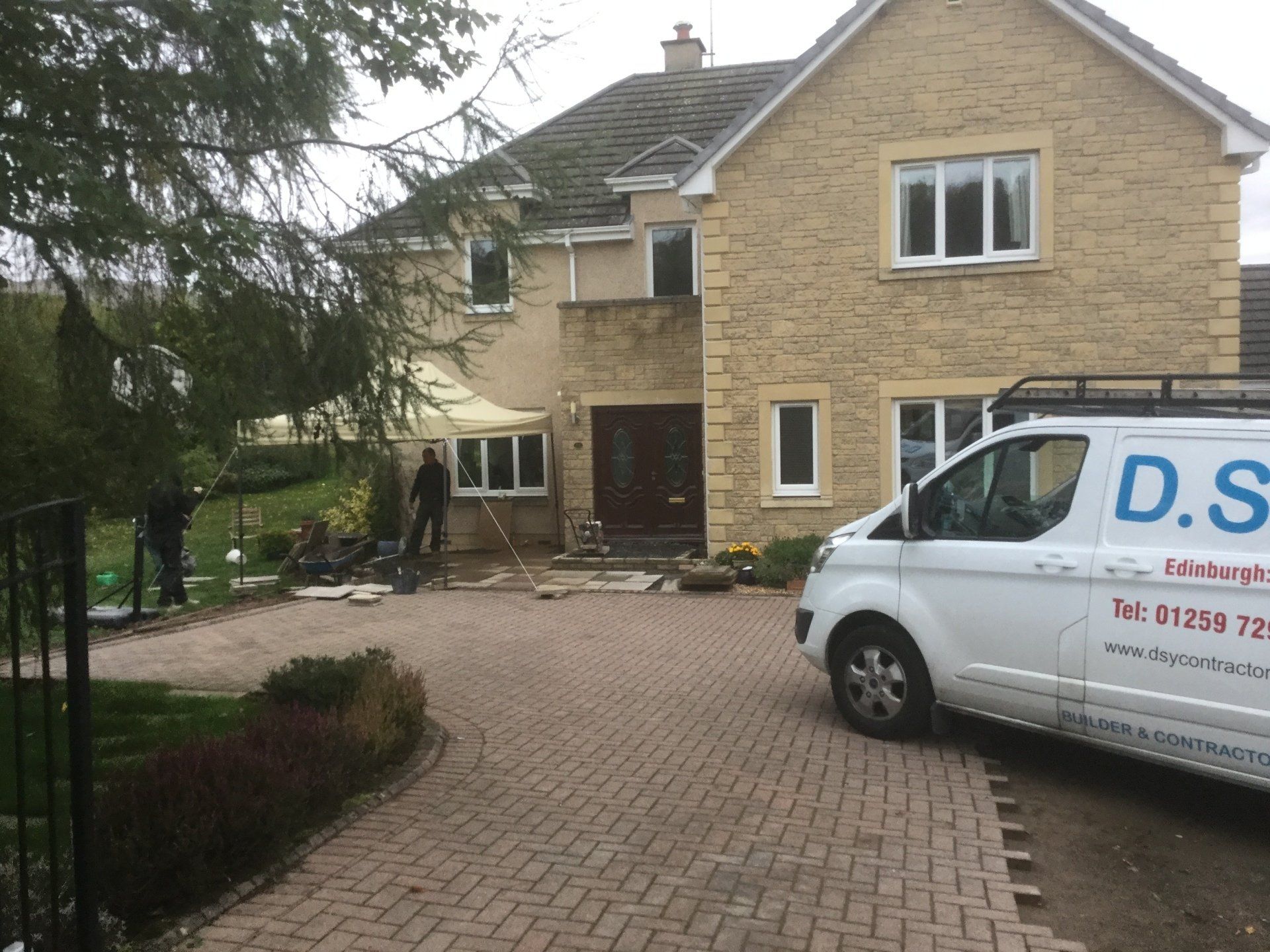 front of house landscaping