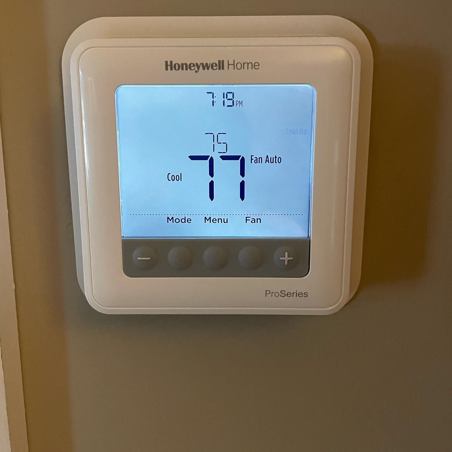 Home thermostat with 77 degrees temperature — Bensalem, PA — D.N.A Heating & Air