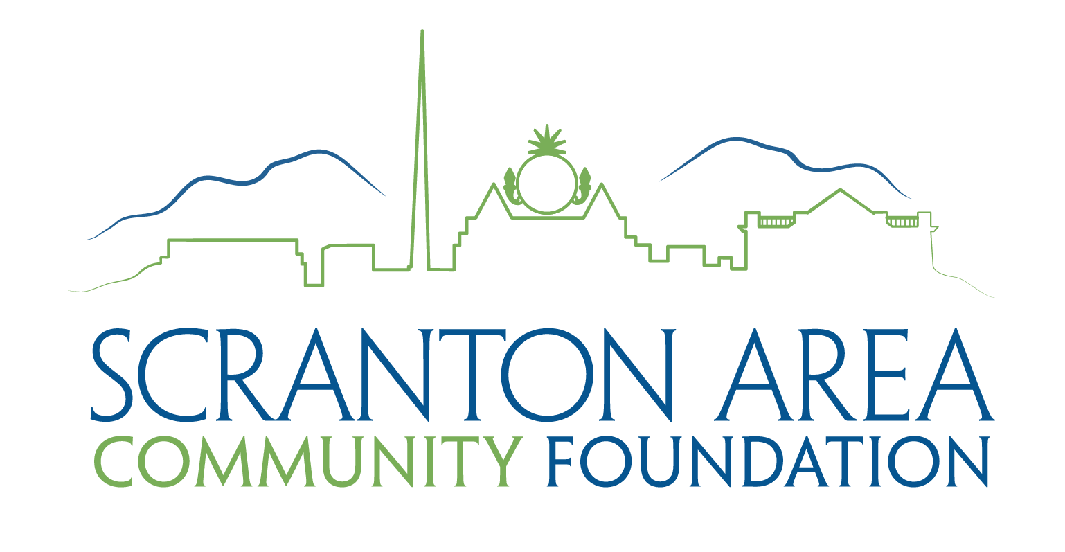 A logo for the scranton area community foundation