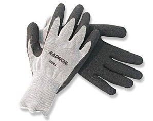 A pair of radnor gloves on a white background
