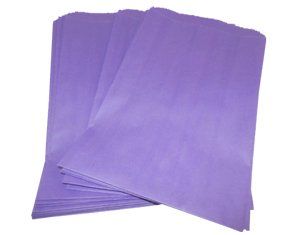 Three purple sheets of paper are stacked on top of each other on a white background.