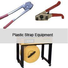 There are many different types of plastic strap equipment.