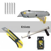 Warehouse supplies - knives