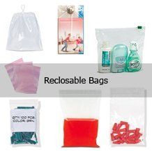 There are many different types of reclosable bags.