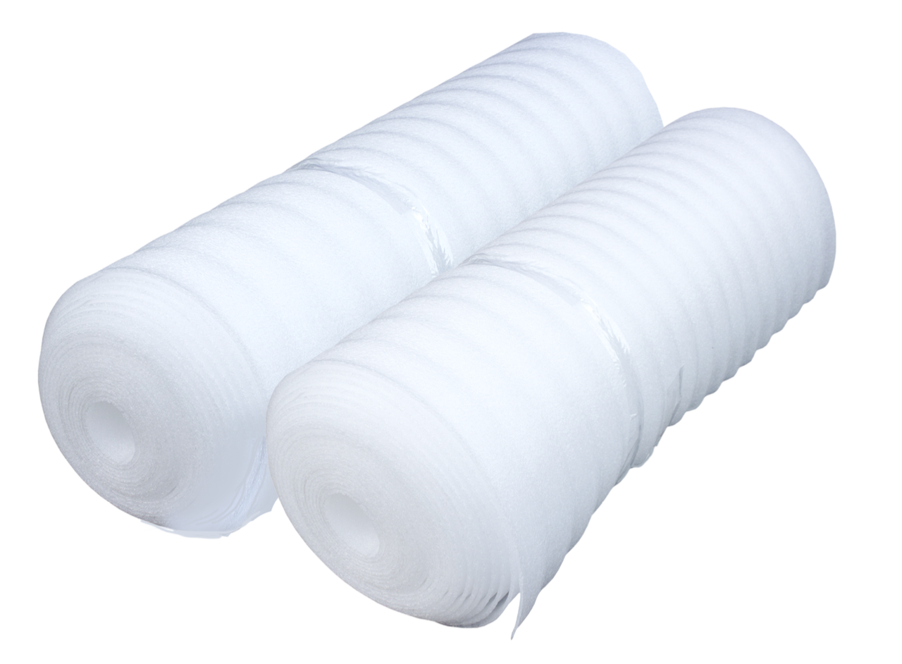 white foam packaging supplies