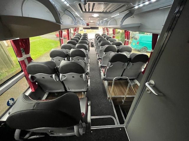 Yutong TC9 seat backs