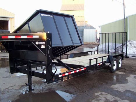 dump bed trailer