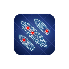 an app icon with three boats on it