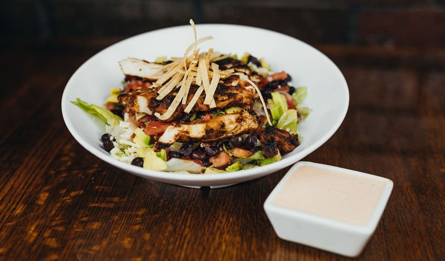 Enjoy the southwest salad at Dukes on the Blvd in Jefferson City, MO