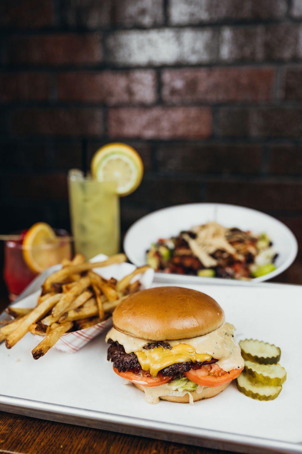 Enjoy a delicious smash burger at Dukes on the Blvd in Jefferson City, MO