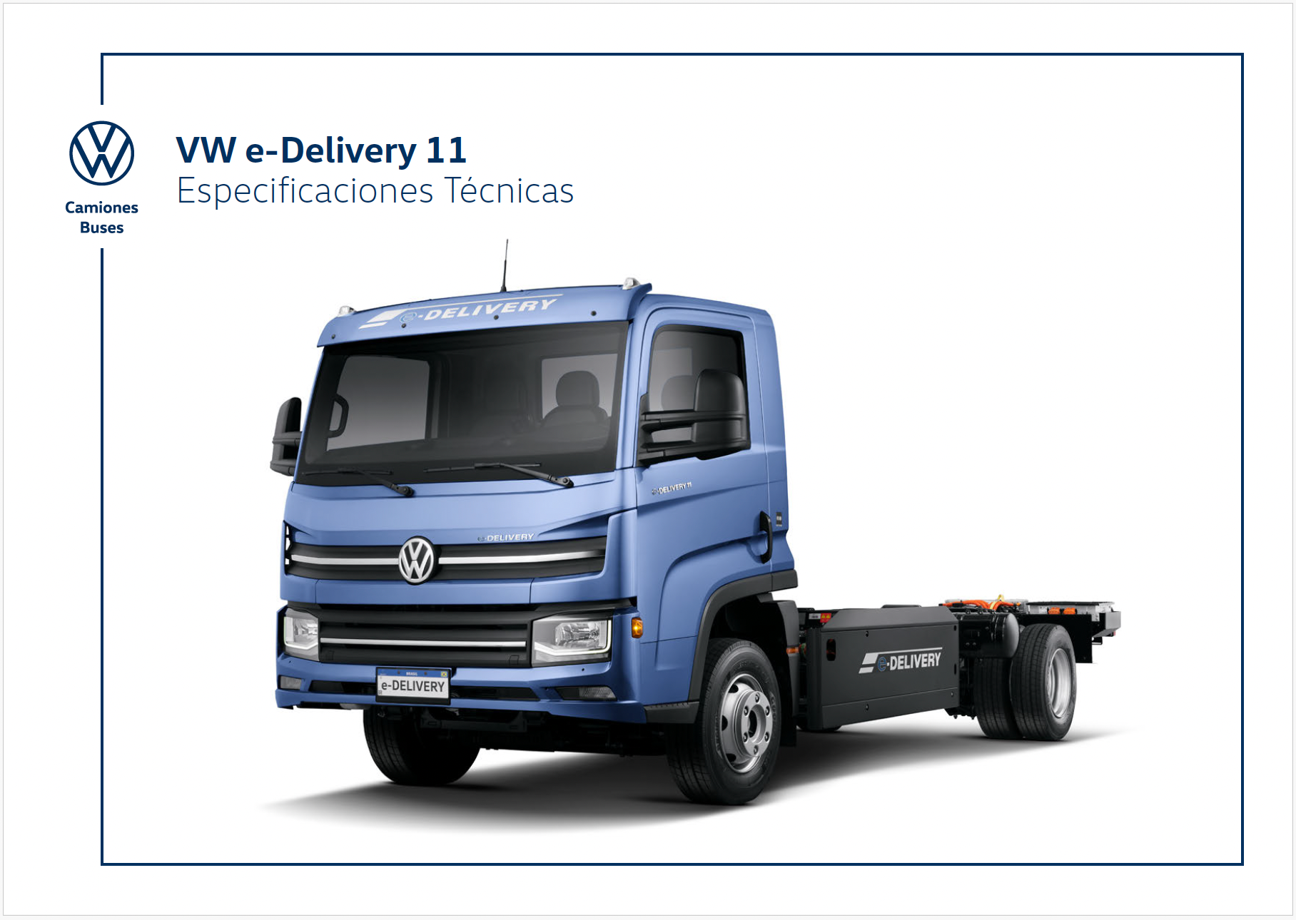 Un camión volkswagen azul con el número 9.170.