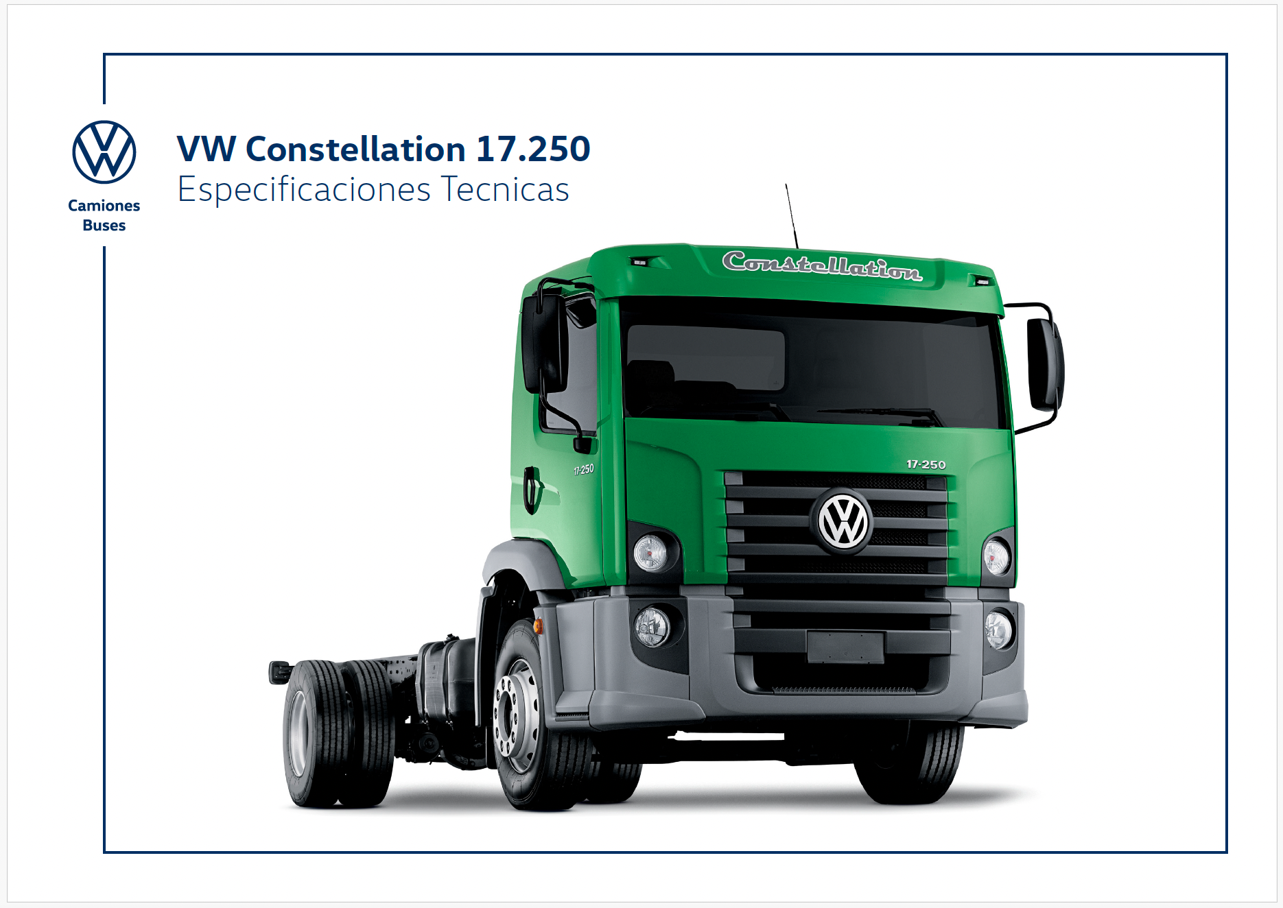 Un camión volkswagen blanco con el número 9.170.