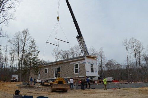 Boom Crane — Utility Sheds in Saluda, VA