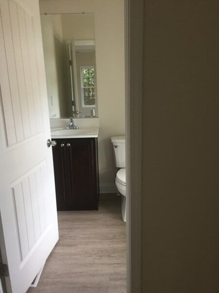Door to Bathroom — Utility Sheds in Saluda, VA