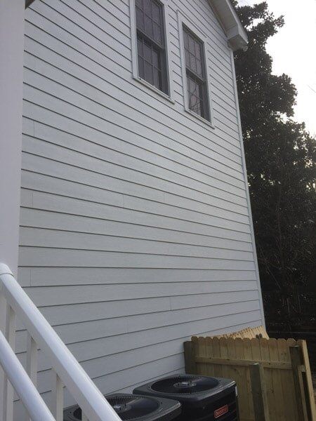 White Wall of the House — Utility Sheds in Saluda, VA