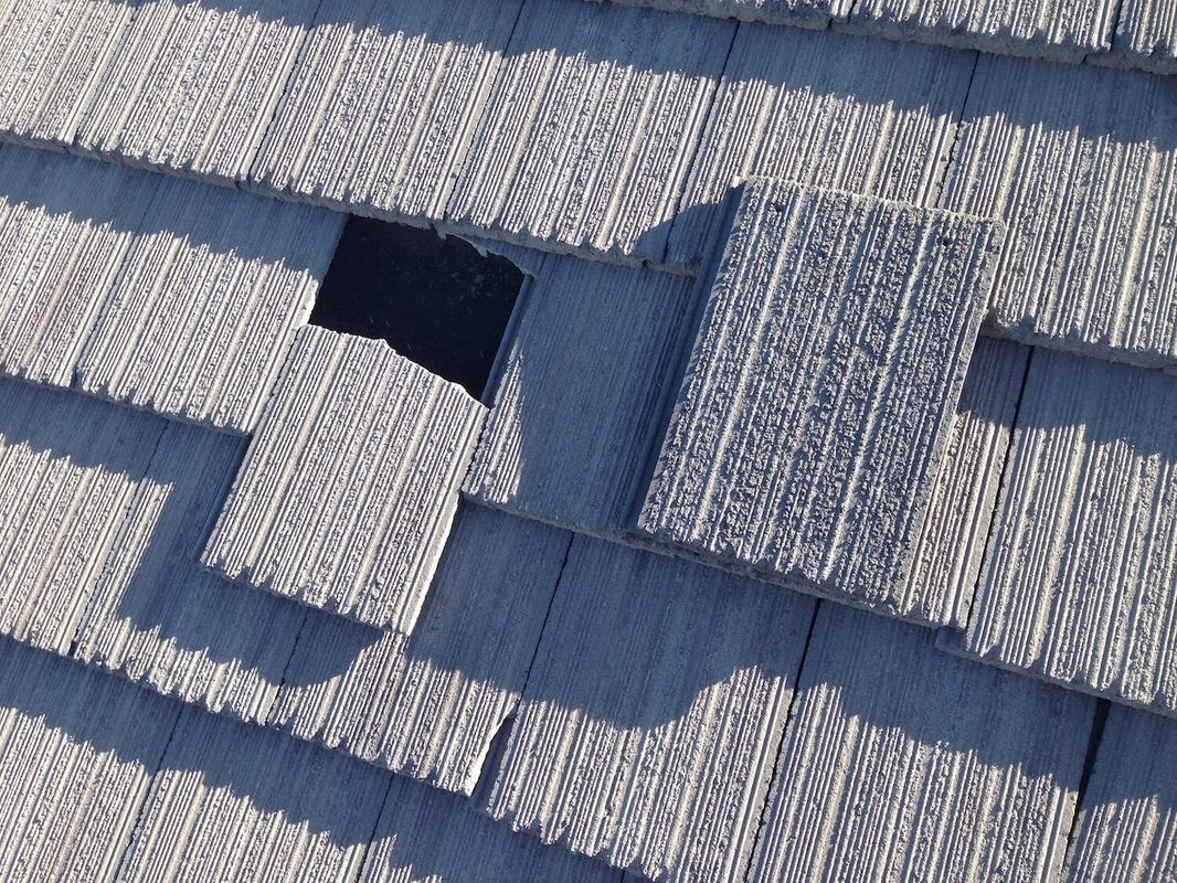 Broken Tile Replacement Roofs