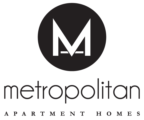Metropolitan Apartments logo.