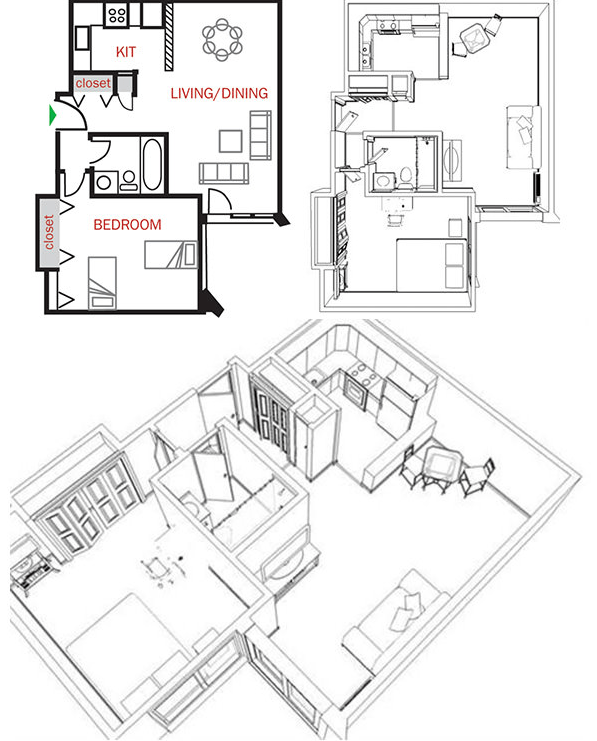 Lake Terrace Floorplans