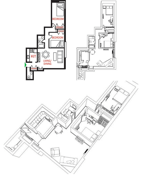 Lake Terrace Floorplans