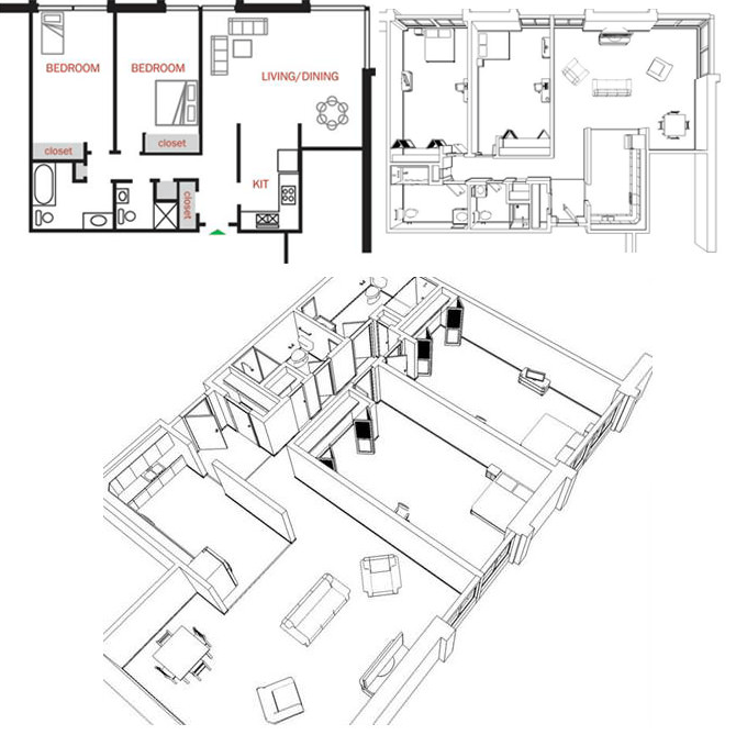Riverview Floorplans