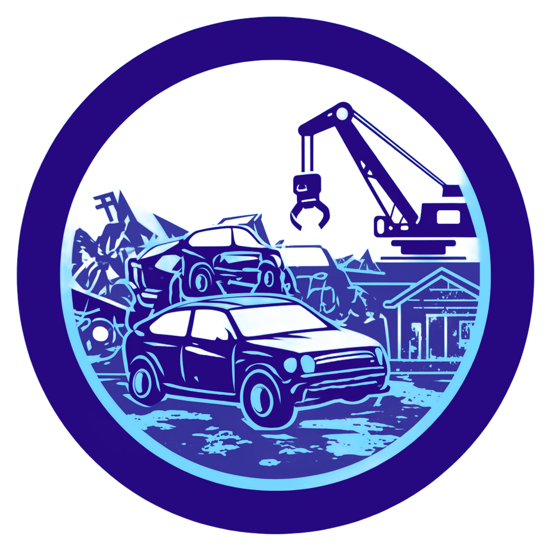 Icona auto demolizione
