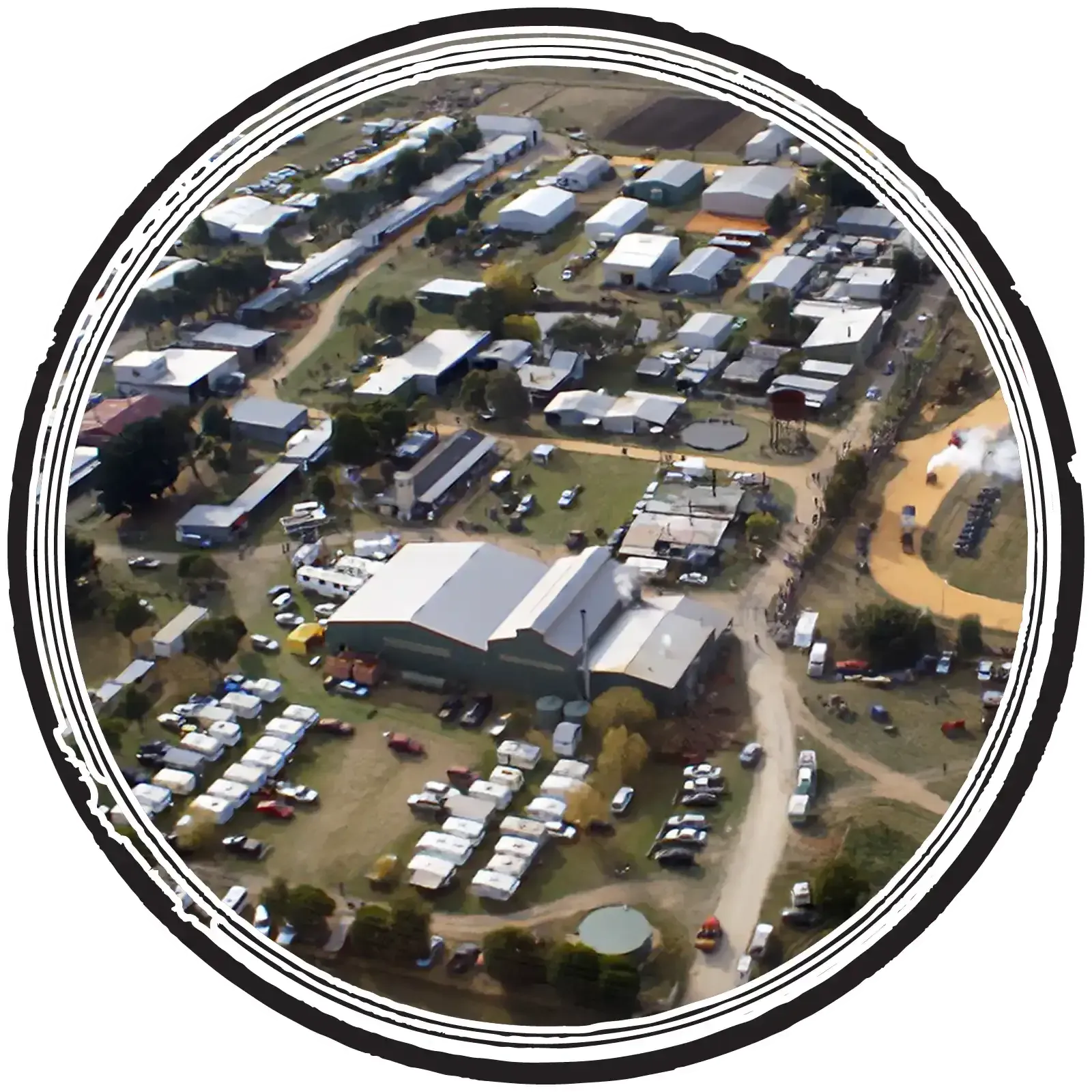 Steam Tractor at Lake Goldsmith Vintage Steam Rally