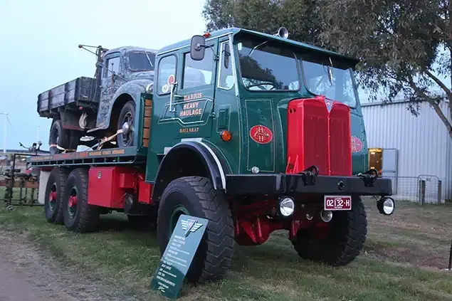 Antique trucks at Lake Goldsmith Steam Rally