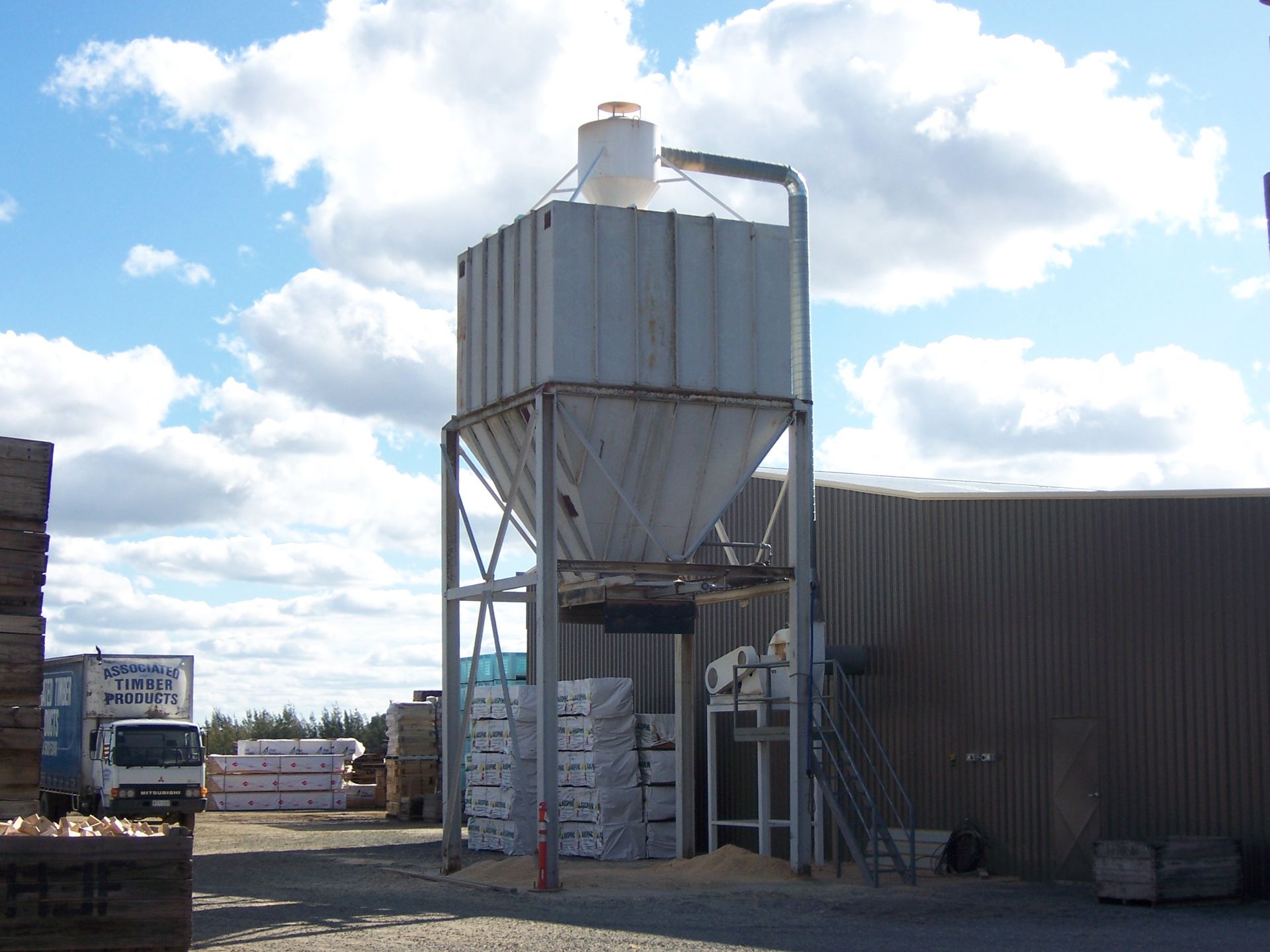A large silo with the word grain on it — TMF Engineering In Benalla, VIC