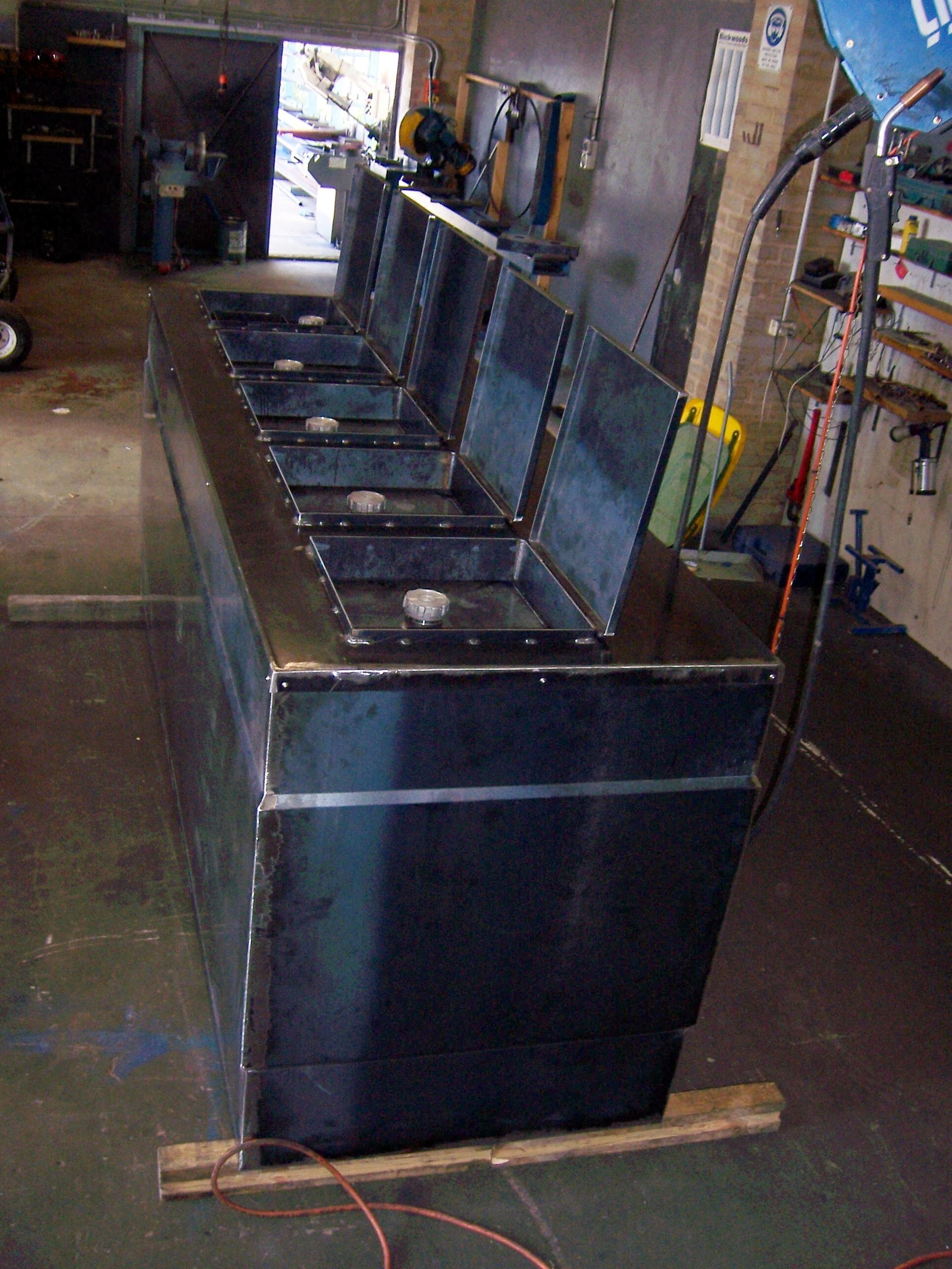 A Close Up Of A Hydraulic Cylinder — TMF Engineering In Shepparton, VIC