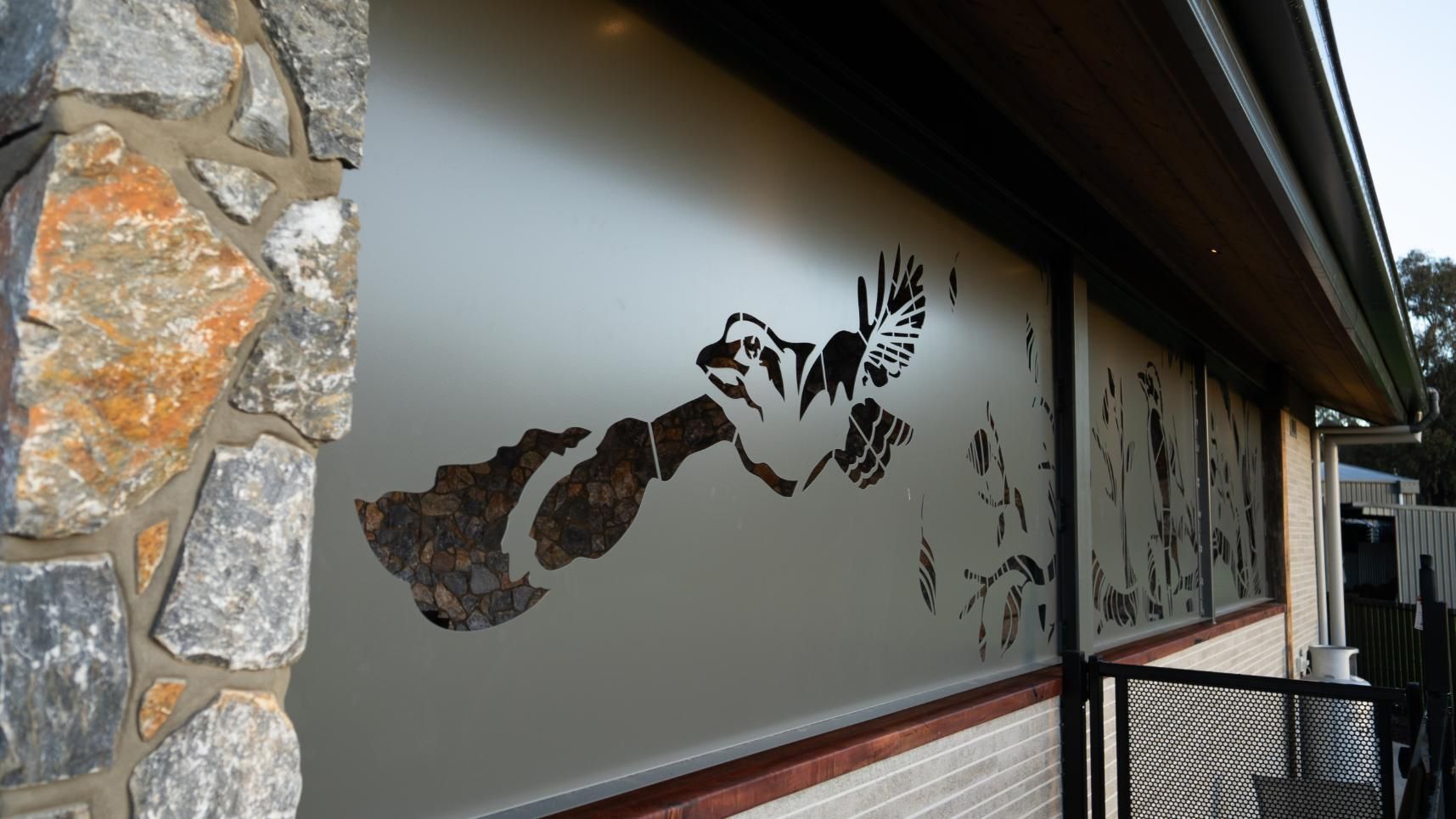 Laser Cut Art Bird On Metal Panel — TMF Engineering In Benalla, VIC
