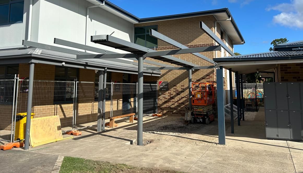 Construction Sheds Made In Structural Steel