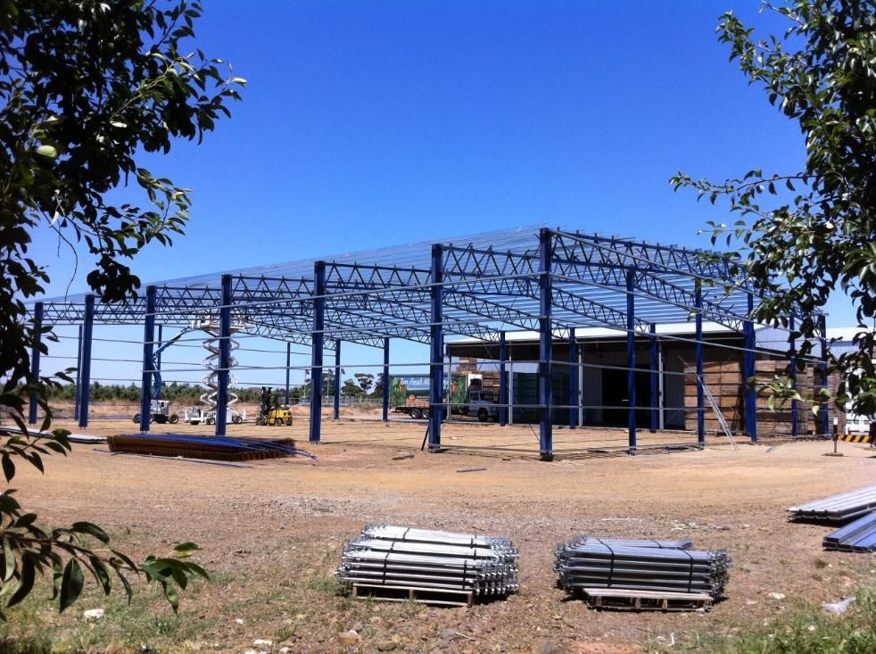 A Building Under Construction — TMF Engineering In Numurkah, VIC