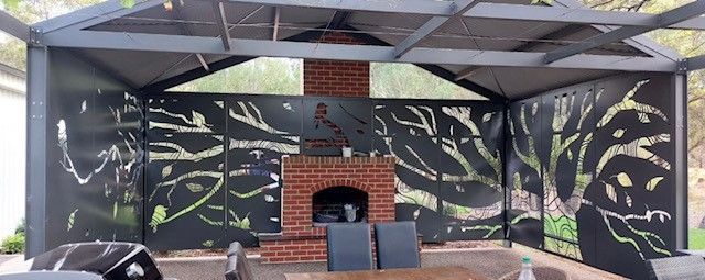 Laser Cut Art On Metal Plate — TMF Engineering In Cobram, VIC