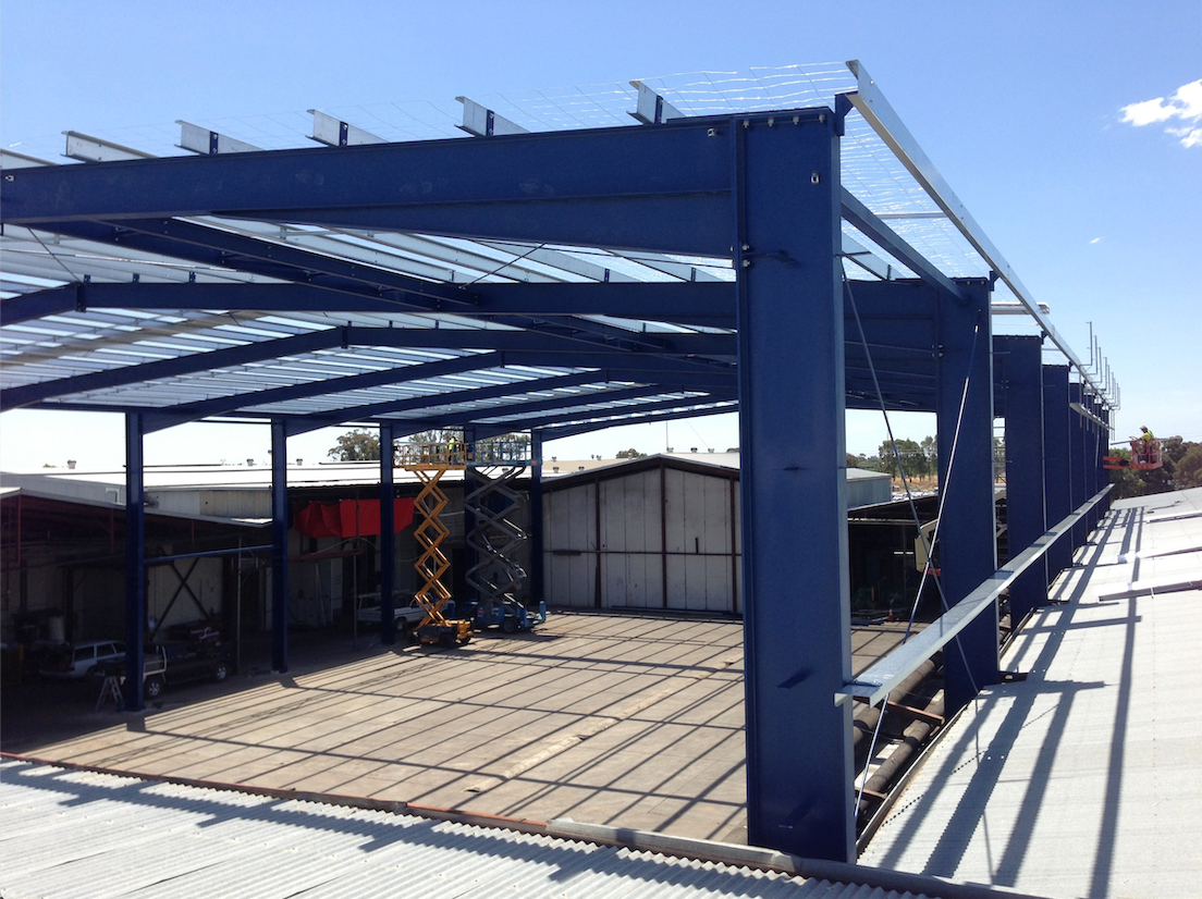 Structural steel by TMF Engineering