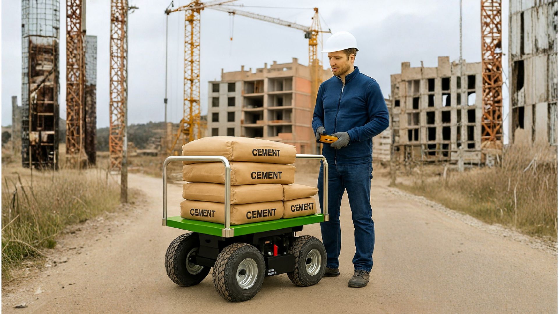 edilizia TRANSPORTER mini drone BCM tech Cuneo