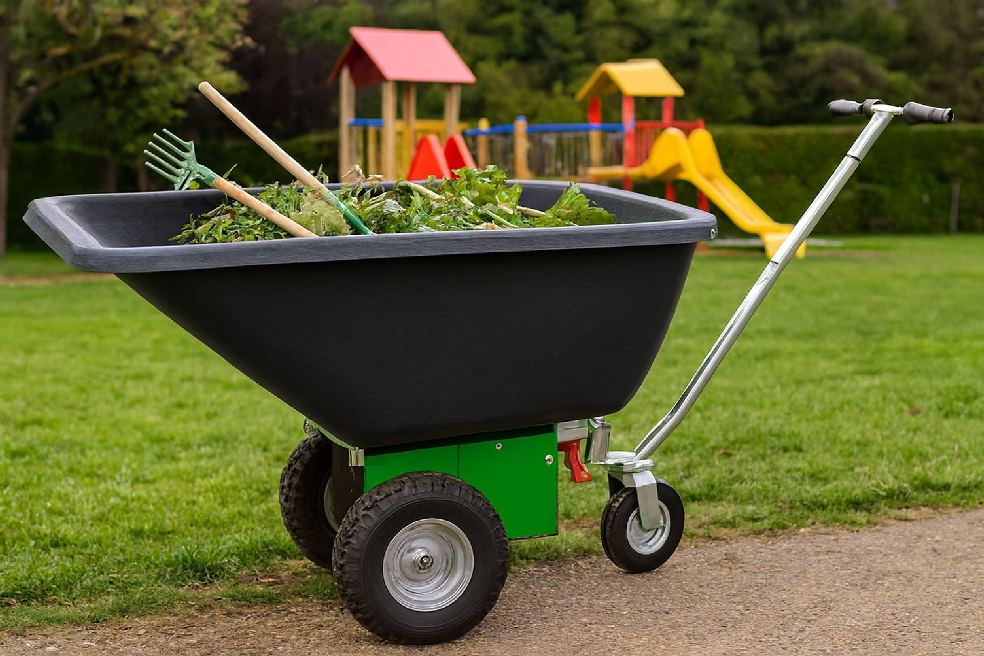 giardinaggio spazi esterni movimentatore elettrico eMV.CUB.01 BCM tech Cuneo