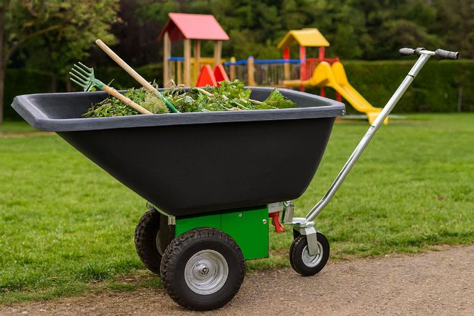 giardinaggio spazi esterni movimentatore elettrico eMV.CUB.01 BCM tech Cuneo