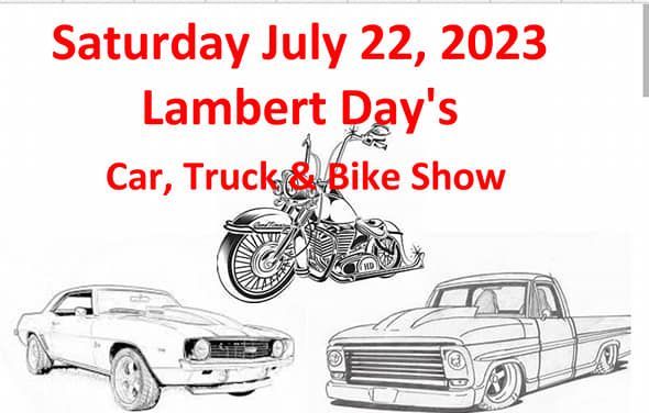 Lambert Days Car Show - Burnout Competition