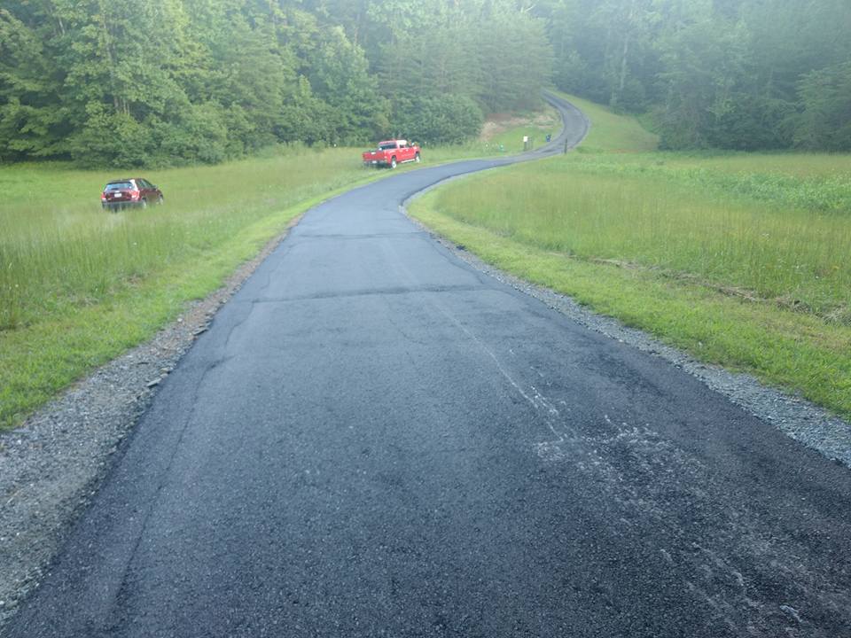 Repairing Asphalt on A Private Roads — Buckingham, VA — Kinder Construction